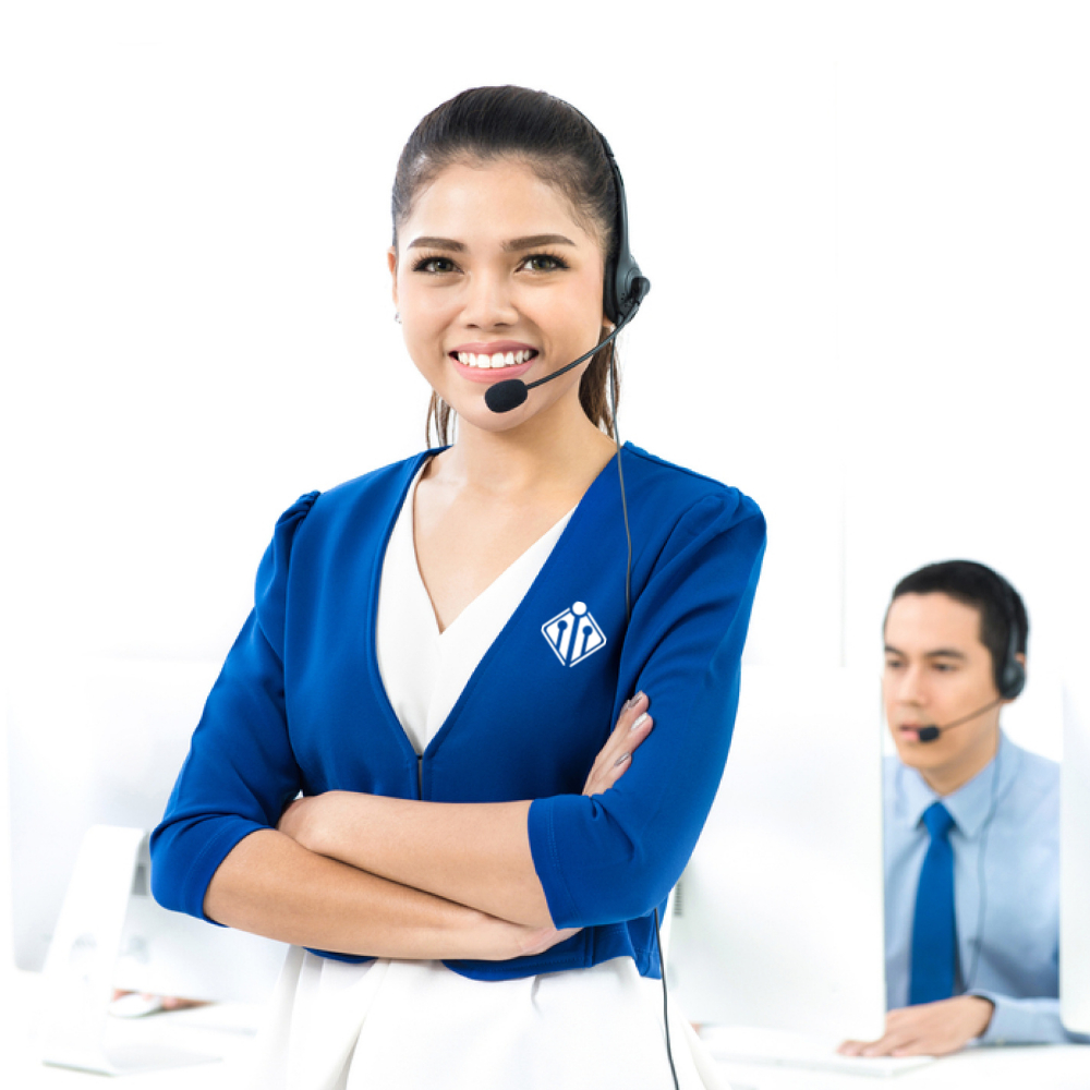 outsourced telemarketing services telemarketing agent, headset, computer