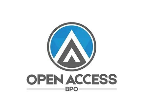 The logo for open access bpo one of the top data entry companies